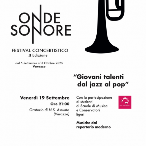 ONDE SONORE VARAZZE 19/09/2025