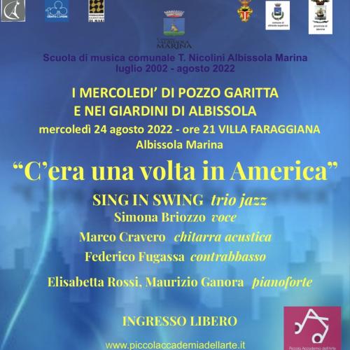 C'era una volta in America 24/08/2022 I mercoledi di Pozzo Garitta Villa Faraggiana 